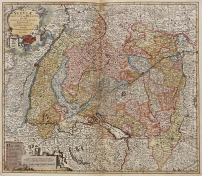 Suevia, Zuid Duitsland 1740 Nicolaas Visscher